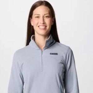Women’s Large Columbia Fleece Half Zip Pullover.
